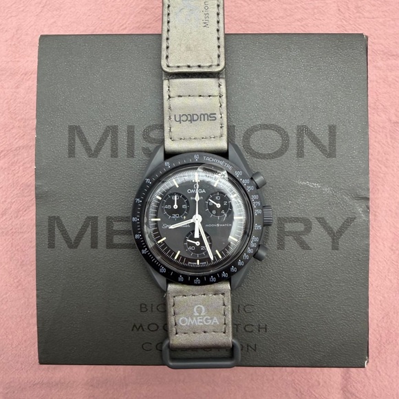 Swatch X Omega Bioceramic Moonswatch Mission To Mercury Watch